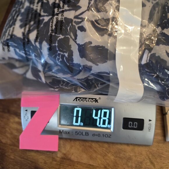 🔴 Jessica Simpson Maternity Top Womens 1X Blue Red Floral Asymmetrical Tunic - Picture 13 of 13